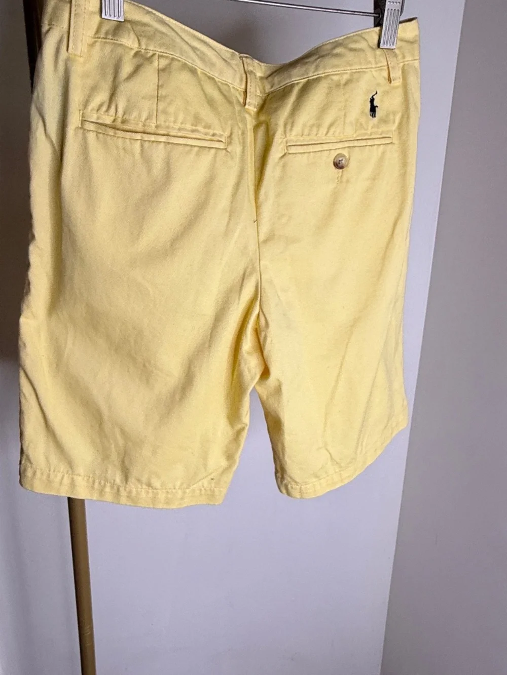 Polo Ralph Lauren Yellow Chino Shorts Size 14 | Classic‎ Prep Summer Shorts